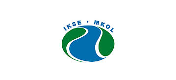 Logo Internationale Kommission zum Schutz der Elbe (IKSE)