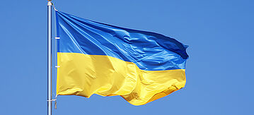 Ukraine Flagge