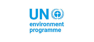 Blaues Logo des UN Environment Programme