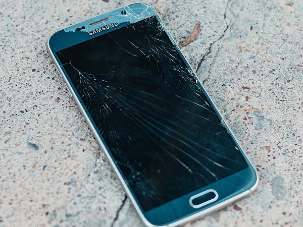 Kaputtes Smartphone