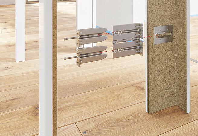 Nachhaltige Türzargen aus umweltschonende Alternative zu chemischem Montageschaum