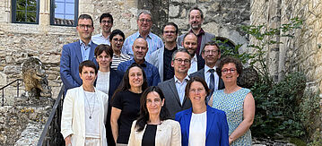 Gruppenbild vom 51. Treffen der Deutsch-Französischen Kommission für Fragen der Sicherheit kerntechnischer Einrichtungen (DFK)