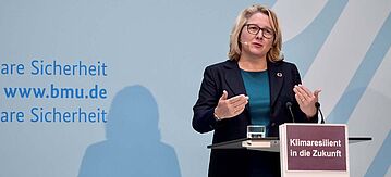 Svenja Schulze während ihrer Rede