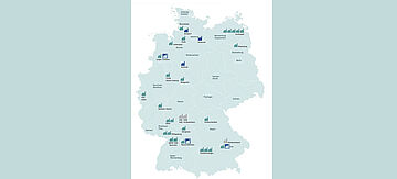 Infografik: Atomkraftwerke in Deutschland