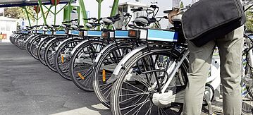 Fahrradverleihsystem für E-Bikes