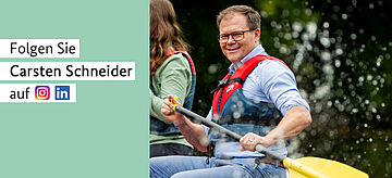 Folgen Sie Carsten Schneider auf Instagram und LinkedIn
