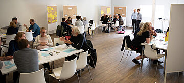 Gruppenarbeit während der Regionalkonferenz in Stuttgart