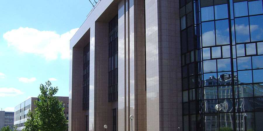 Das Gebäude des Rats der Europäischen Union.