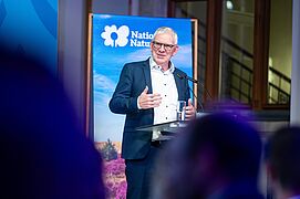 Jochen Flasbarth bei der Feier zu 20 Jahre Nationales Naturerbe
