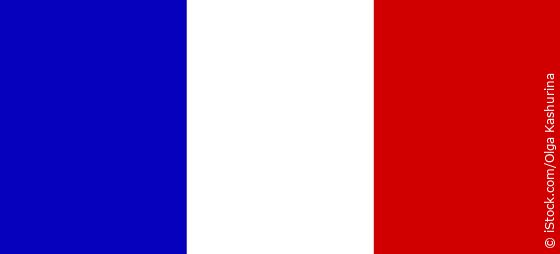 Flagge von Frankreich